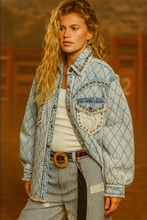 Boho Bronc Babe Jacket Denim