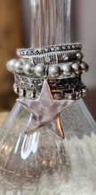 Silver Ridge Rhinestone Stretch Bracelet