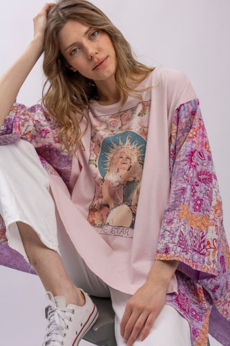 Here We Go Again Kantha Top