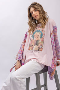 Here We Go Again Kantha Top