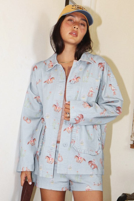 Giddy Up Button Down Jacket