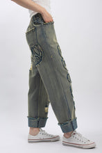 Vintage Peace Patch Denim
