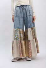 Boho Tiered Ruffled Wide Leg Pants