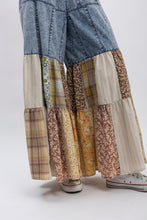 Boho Tiered Ruffled Wide Leg Pants