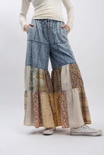 Boho Tiered Ruffled Wide Leg Pants