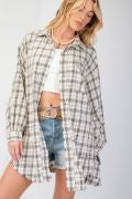 Classy Retro Flannel Natural