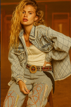 Boho Bronc Babe Jacket Denim