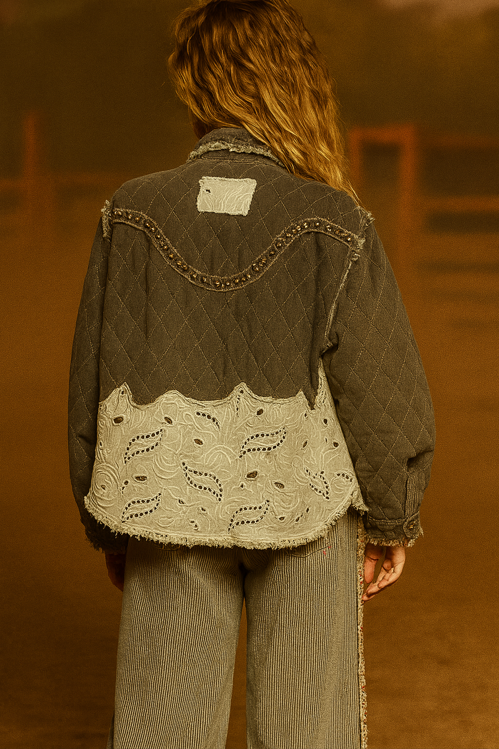 Boho Bronc Babe Jacket Black