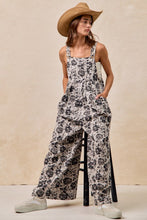 Washed Rose Denim Overalls
