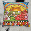 Somewhere Over the Rainbow Pillow
