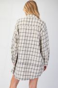 Classy Retro Flannel Natural