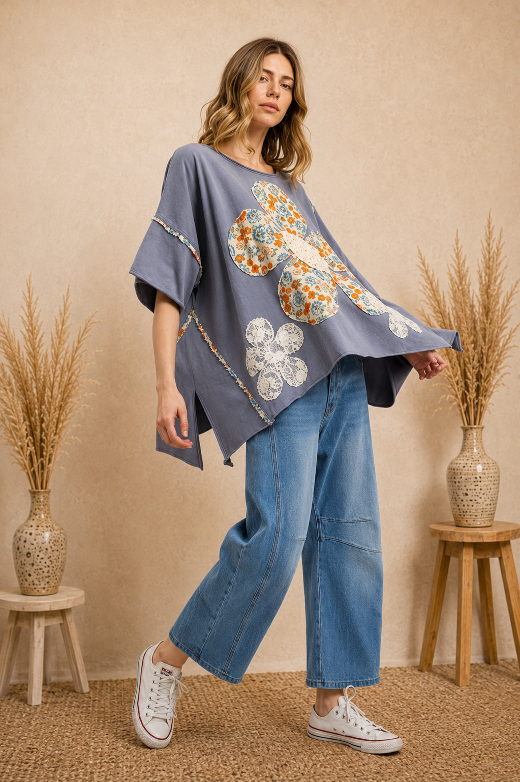 Wild Flower Patch Top