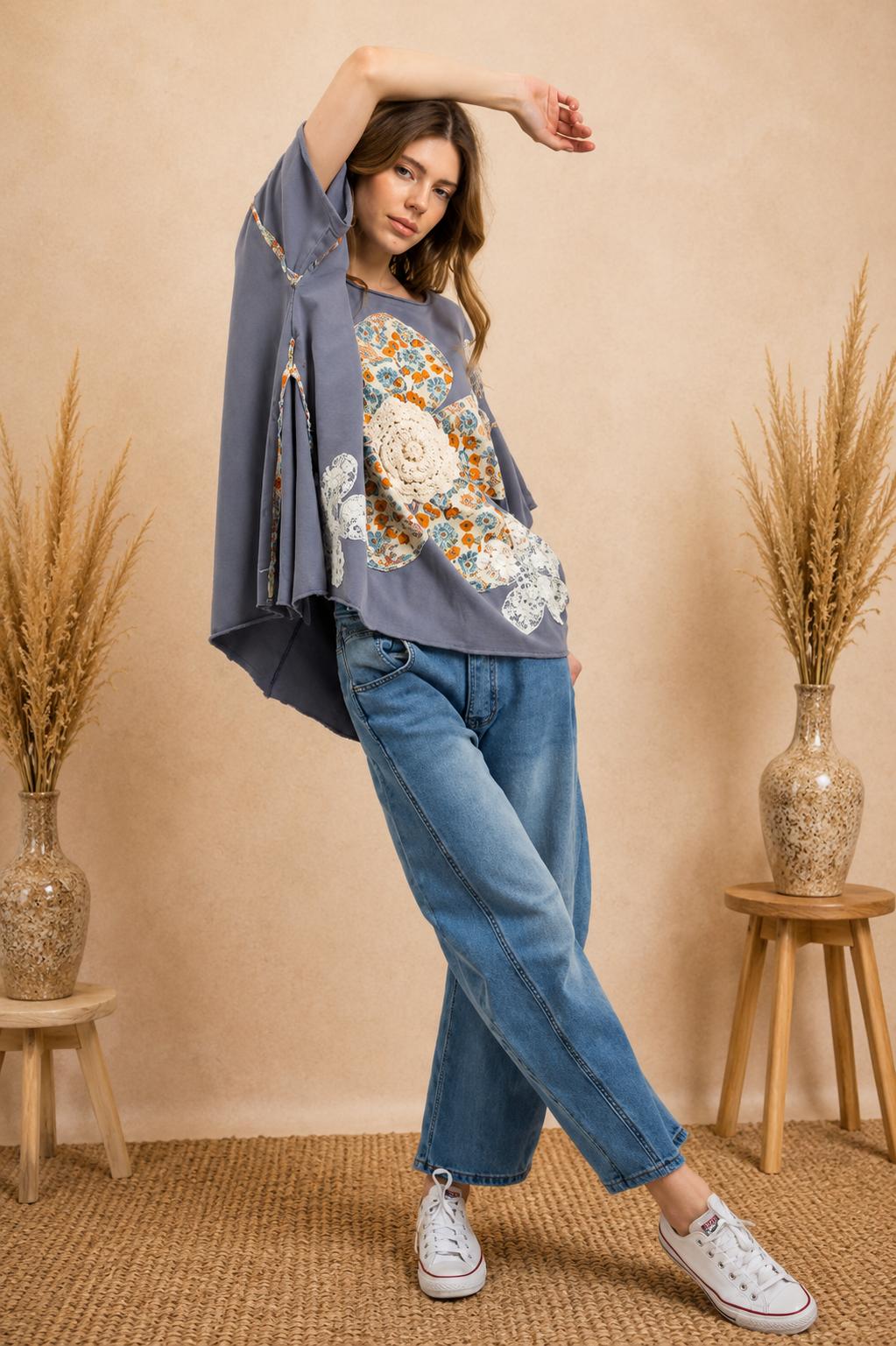 Wild Flower Patch Top