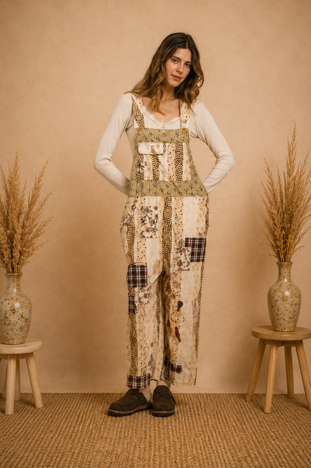 Prairie Patchwork Overalls