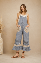 Bluebell Stripe Overalls