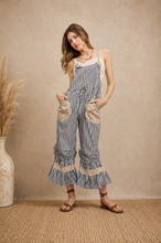 Bluebell Stripe Overalls