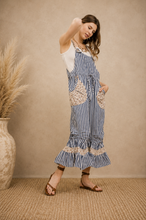 Bluebell Stripe Overalls