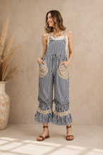 Bluebell Stripe Overalls