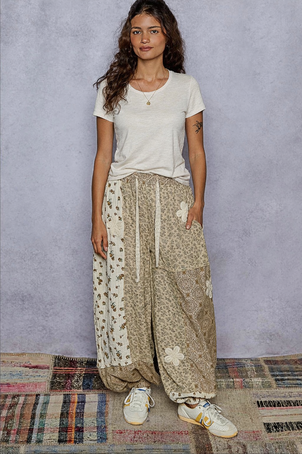 Sand Dune Patchwork Pants