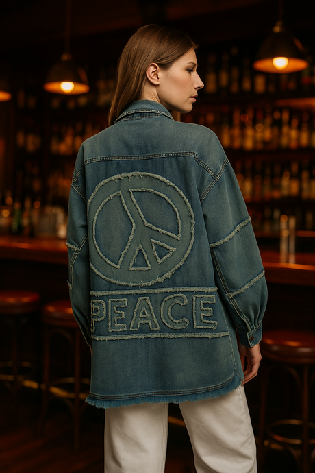 Frayed Out Button Up