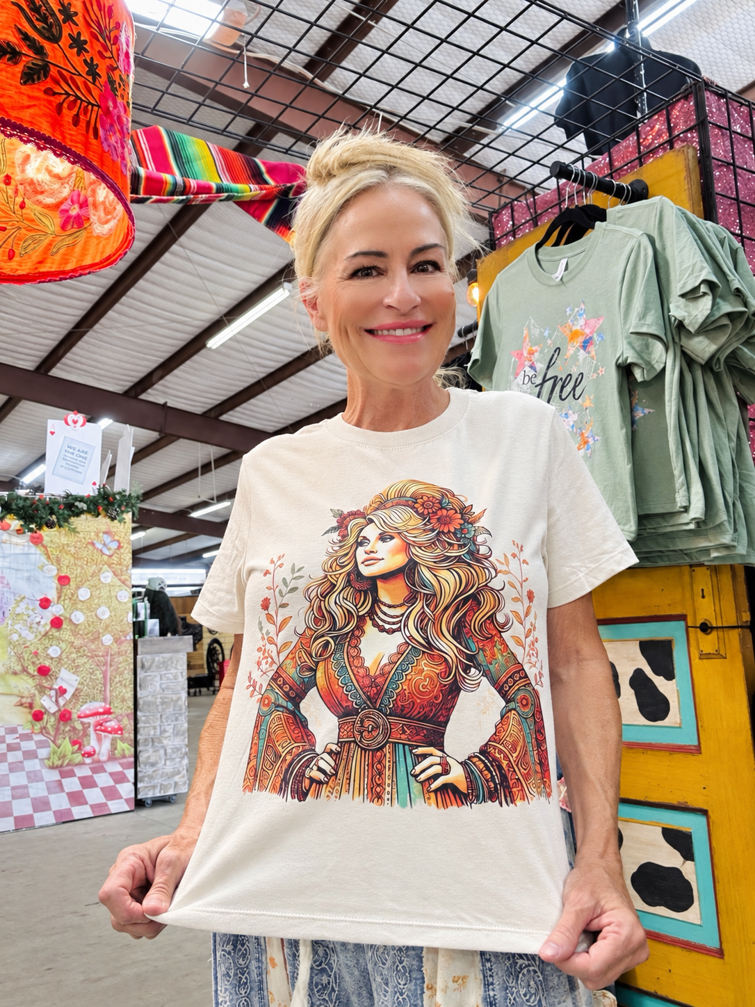Hippie Doll Graphic Tee