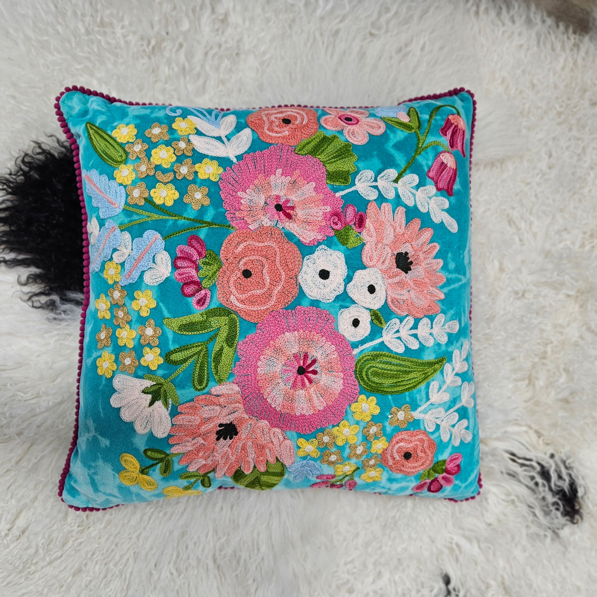 Desert Wildflowers Pillow