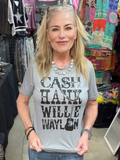 Cash Hank Willie Waylon