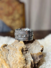 Silver Prairie Bloom Cuff