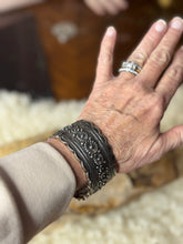 Silver Prairie Bloom Cuff