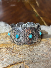 Turquoise Prairie Panel Bracelet