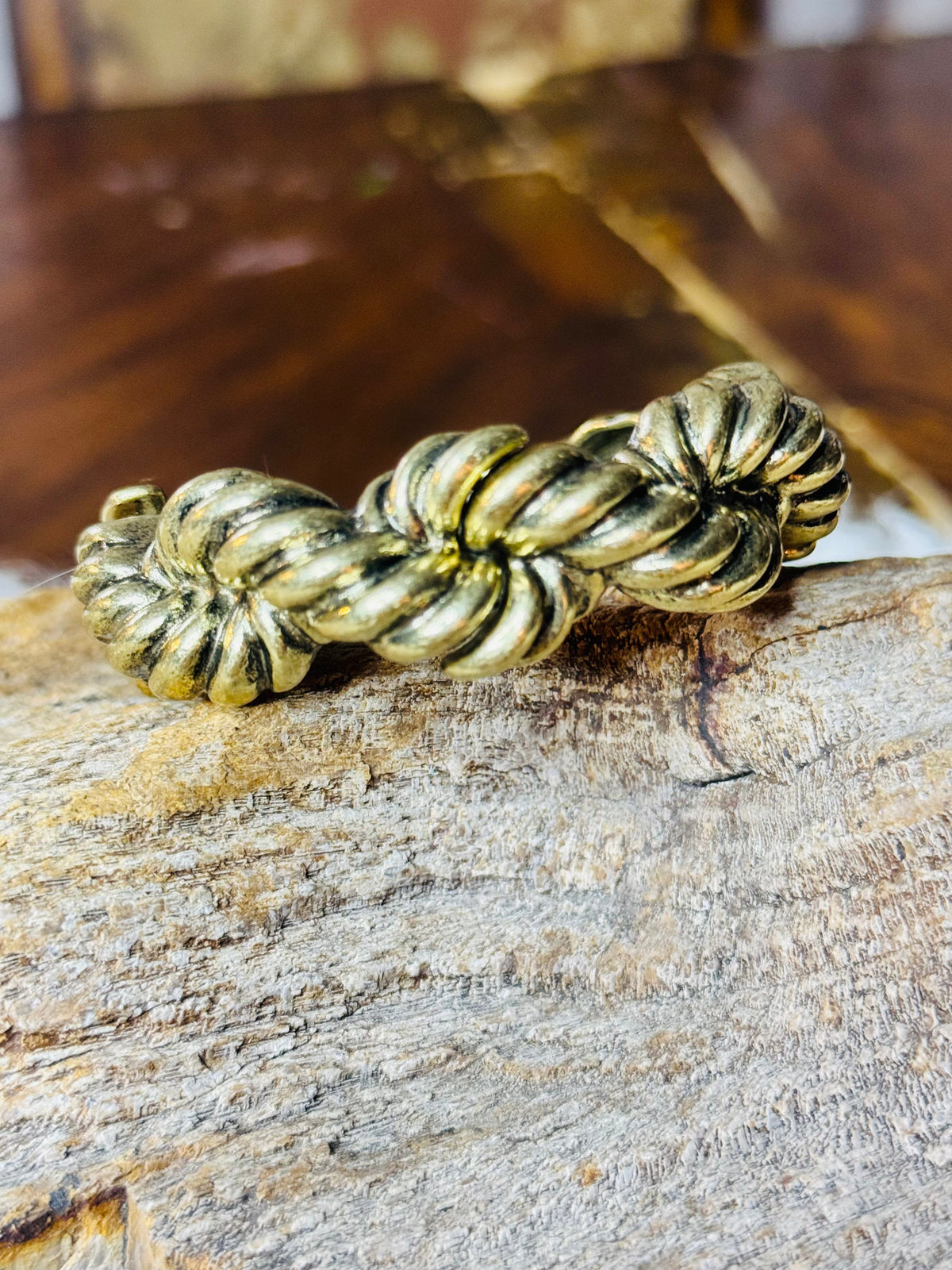 Ranch Rope Statement Stretch Bracelet