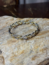 Mixed Metal Ranch Link Bracelet