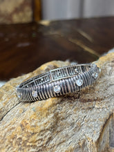 Silver Ridge Rhinestone Stretch Bracelet