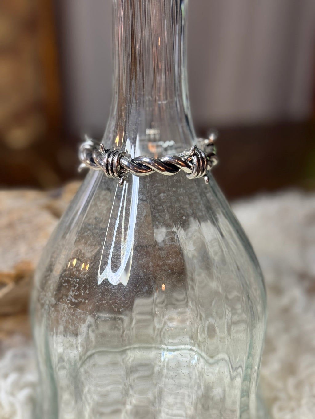 Barbed Wire Stretch Bracelet