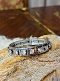 Dust & Diamonds Stretch Bracelet Silver