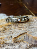 Dust & Diamonds Stretch Bracelet Antique Gold