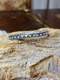 High Plains Silver Sparkle Stretch Bracelet