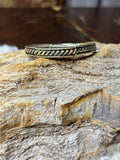 Golden Twist Stretch Bracelet