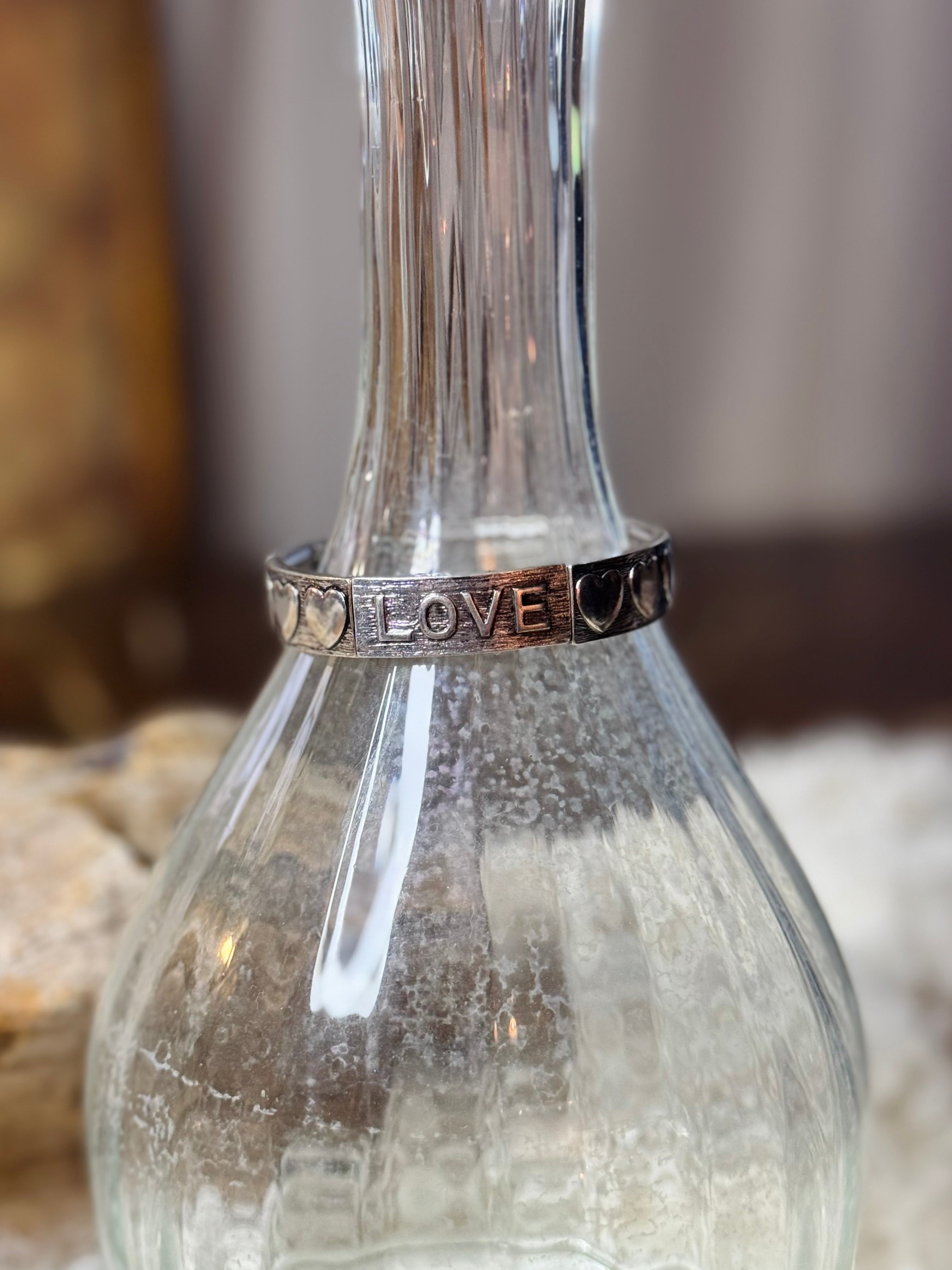 Speak It. Wear It. Stretch Bracelet: Love