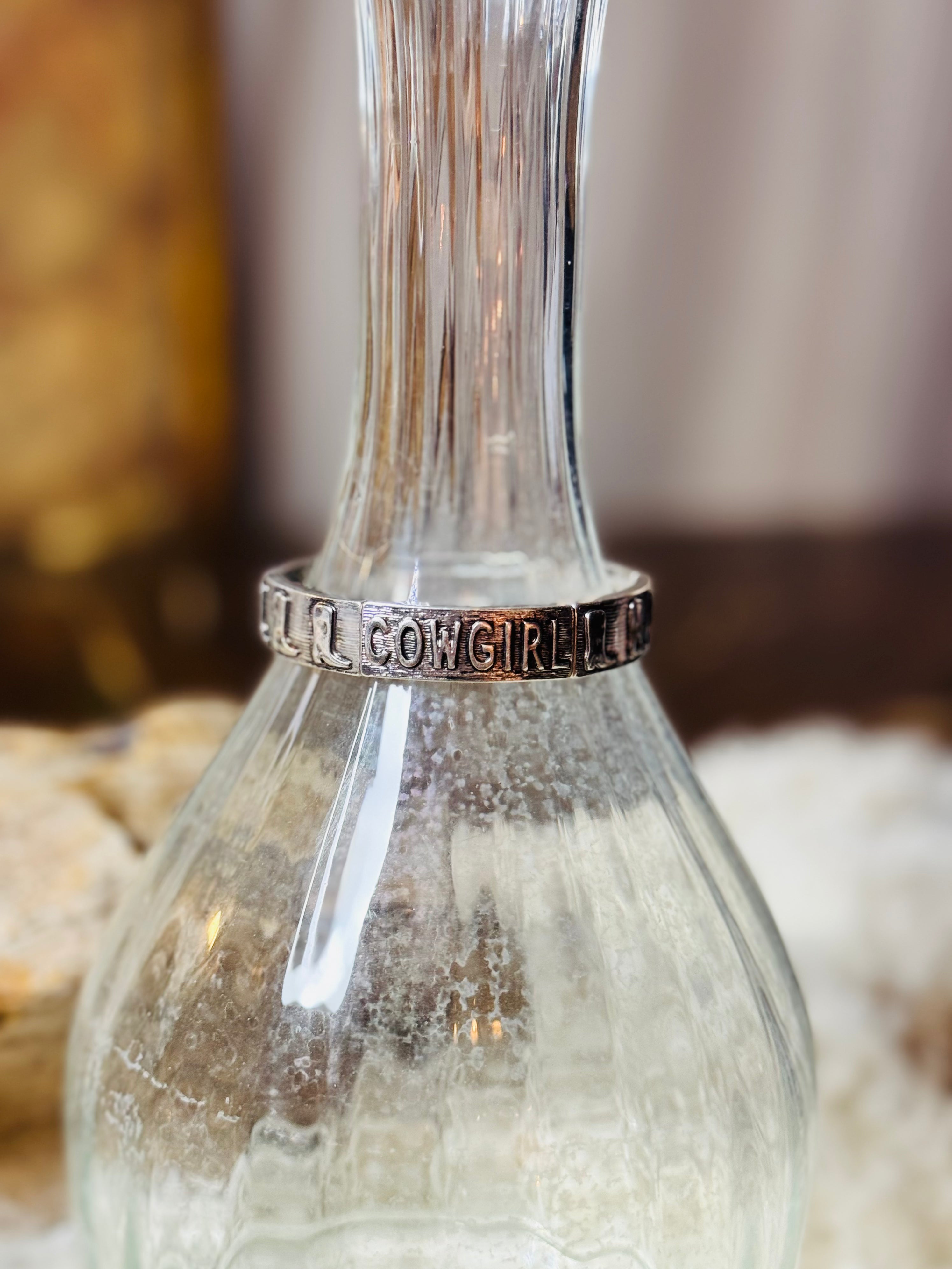 Speak It. Wear It. Stretch Bracelet: Cowgirl