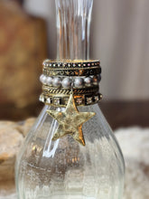 High Plains Gold Sparkle Stretch Bracelet