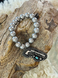 Six-Shooter Heirloom Stretch Bracelet