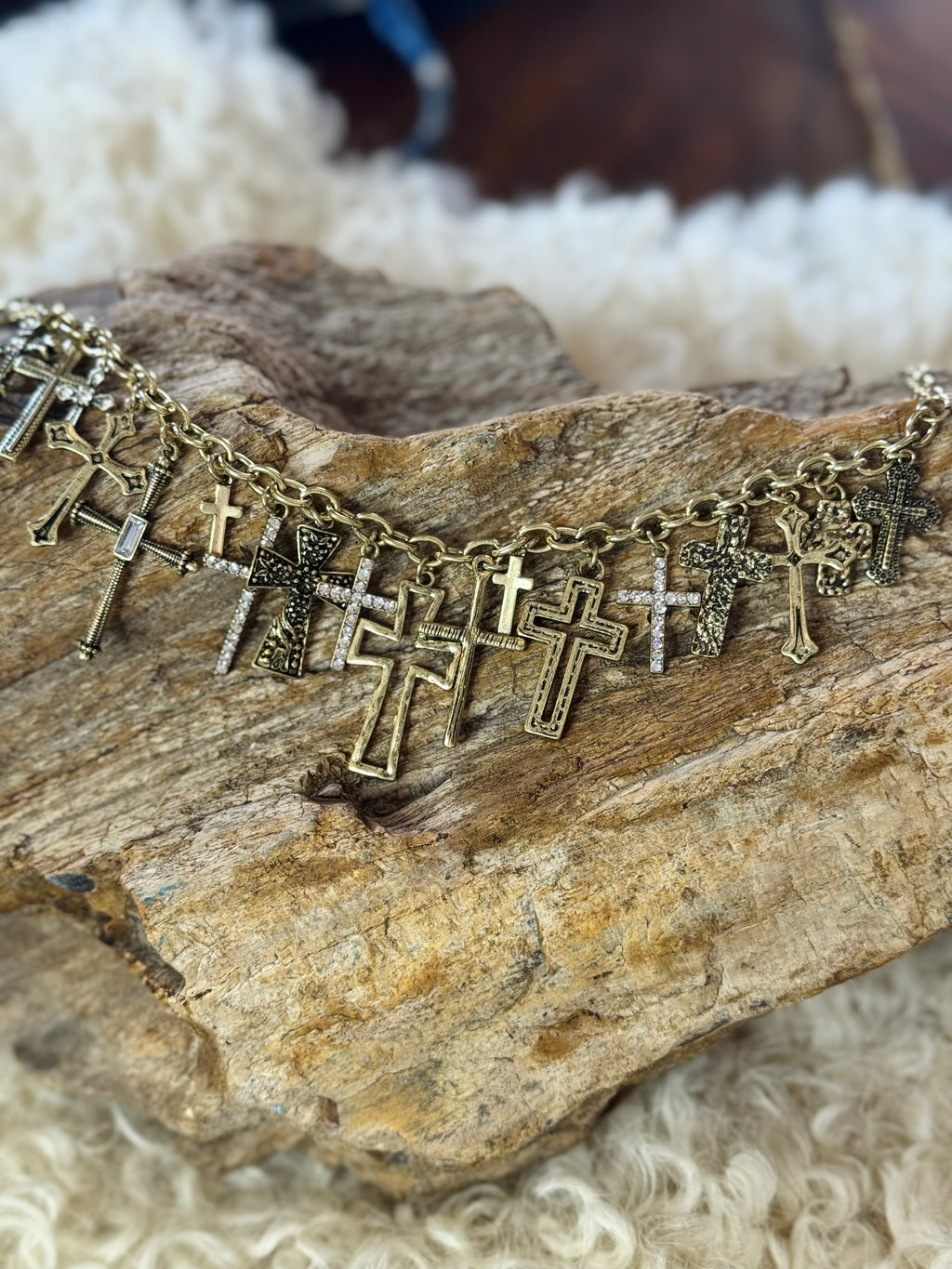 Silver Saddle Trail Charm Bracelet