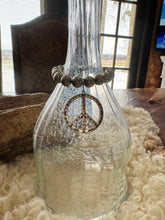 Peace Out Navajo Bead Stretch Bracelet