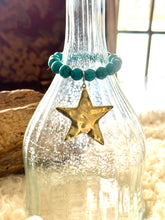 Turquoise Star Stretch Bracelet