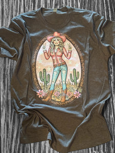 Vintage Vibes Western Tee