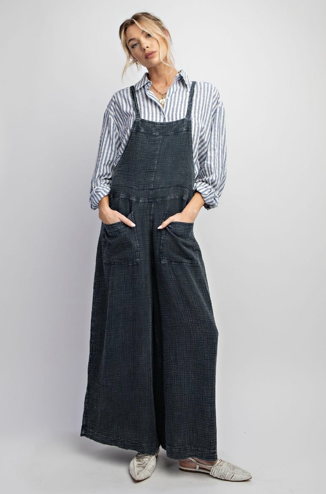 Forever & Aways my Fave Jumpsuit Faded Denim – R Cinco Ranch Forever & Aways my Fave Jumpsuit Faded Denim – R Cinco Ranch
