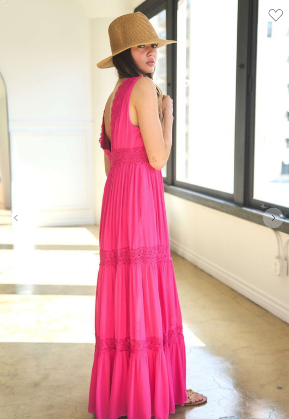 Endless Summer Hot Pink Maxi Dress Endless Summer Hot Pink Maxi Dress