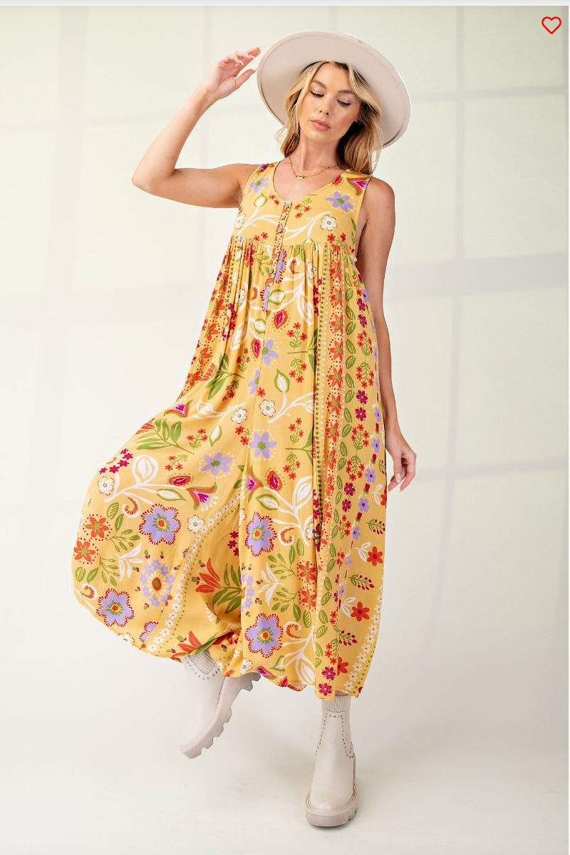 Macaron Sleeveless Romper