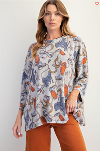 Howdy Cowboy Lounge Top